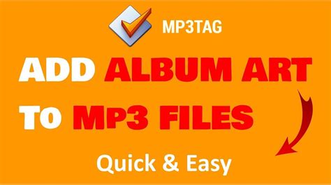 how to add album art to mp3 and why does the album art matter?